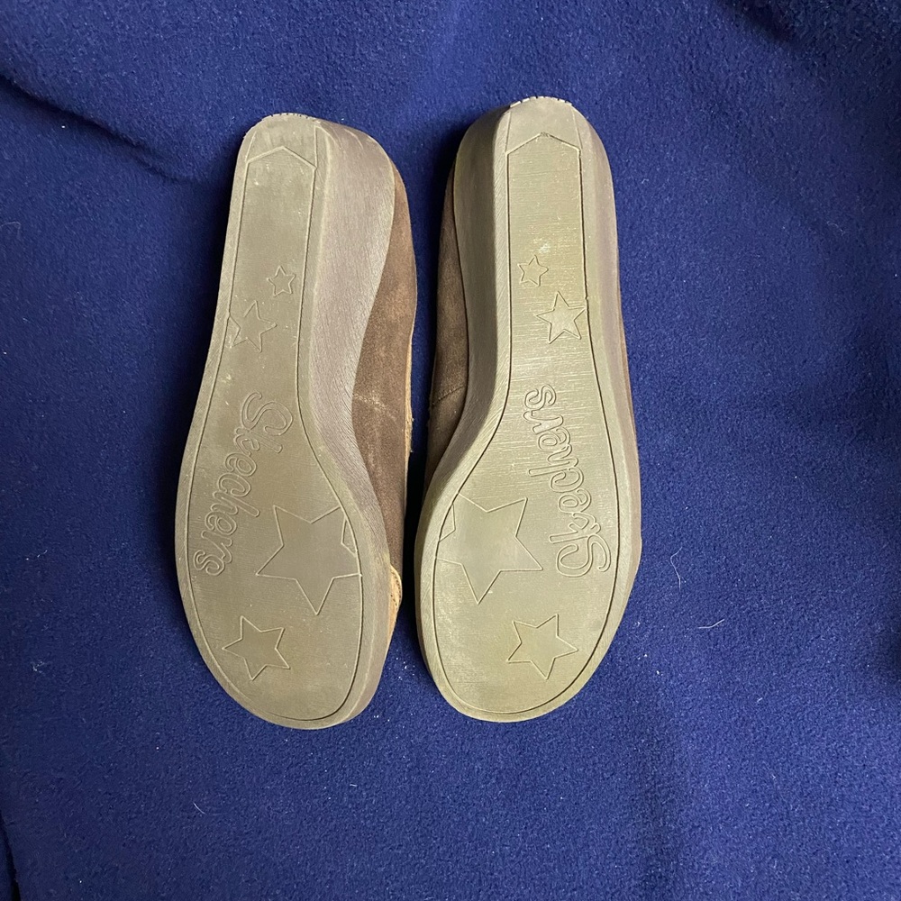 Skechers Tan and Brown Mary Jane Shoes - Picture 5 of 7